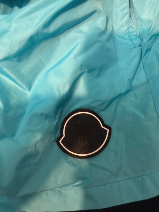 Moncler Other - Moncler Turquoise Blue Windbreaker with Branded Tag